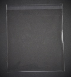 BOPP Peel & Seal Bags - 35um Plus 30mm Lip & Tape